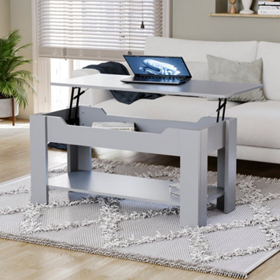 Vida Designs Lift Up Coffee Table, Grey