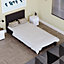 Vida Designs Lisbon Brown 3ft Single Faux Leather Bed Frame