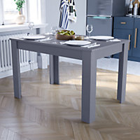 Vida Designs Medina Grey 4 Seater Dining Table