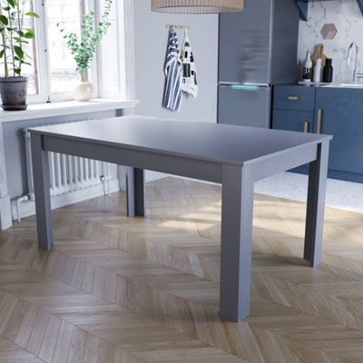 Vida Designs Medina Grey Seater Dining Table