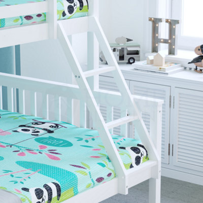 Vida Designs Milan White Triple Sleeper Bunk Bed