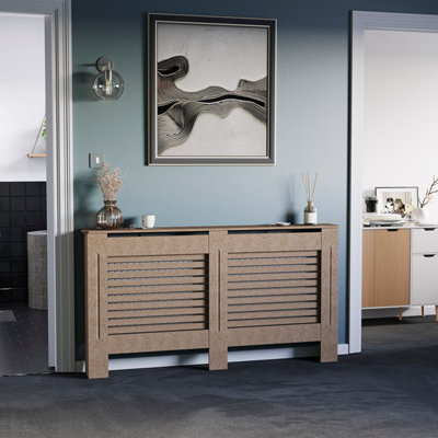 Vida Designs Milton Large Unfinished MDF Radiator Cover