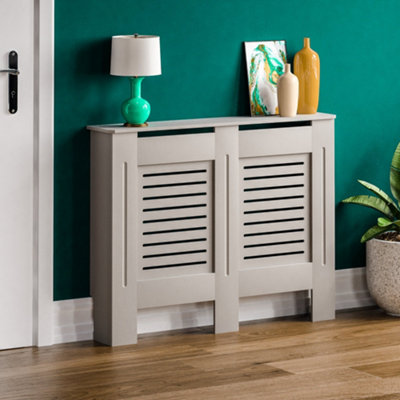 Vida Designs Milton Medium Grey MDF Radiator Cover