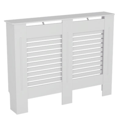 Vida Designs Milton - Copriradiatore Moderno In MBIANCO, Extra Large - Foto 9