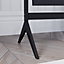 Vida Designs Nishano Black Rectangle Cheval Full Length Freestanding  Mirror