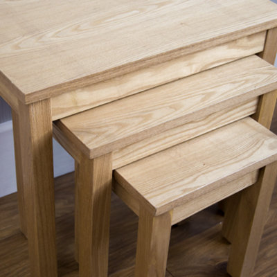 Vida Designs Oakridge Nest Of Tables Set of 3 Coffee Side End Table