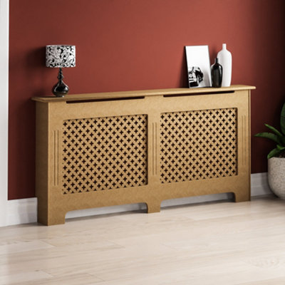 Vida Designs Oxford Extra Large Unfinished MDF Radiator Cover