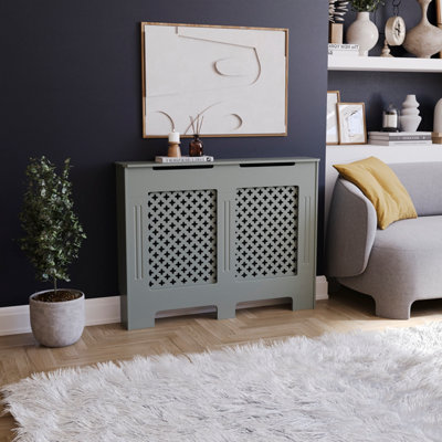 Vida Designs Oxford Medium Grey Radiator Cover Price Comparisons | Compare The Build