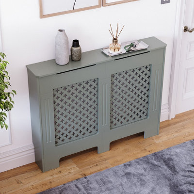 Vida Designs Oxford Medium Grey Radiator Cover
