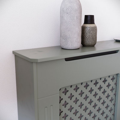 Vida Designs Oxford Medium Grey Radiator Cover