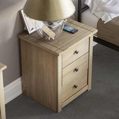 Pine bedside store tables ikea