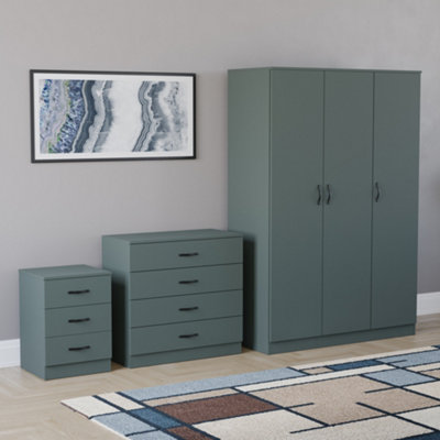 Commode En Pin Riano Vida Designs - 3, 4 Ou 5 Tiroirs Avec Poignées Métal