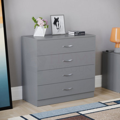 Grey nightstand and on sale dresser set