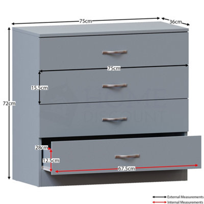 Vida Designs Riano Opbergkast met plank en kledingkast, zwart, 1 deur