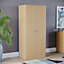 Vida Designs Riano Pine 2 Door Wardrobe (H)1700mm (W)760mm (D)470mm