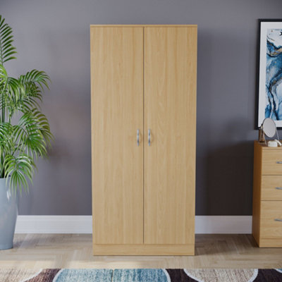 Platina pro deals 2 door wardrobe