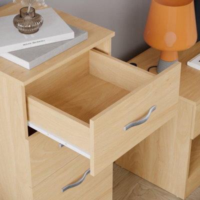 Vida Designs Riano Pine 5 Drawer Narrow Chest (H)900mm (W)345mm (D)360mm