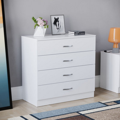 White store 4 drawers