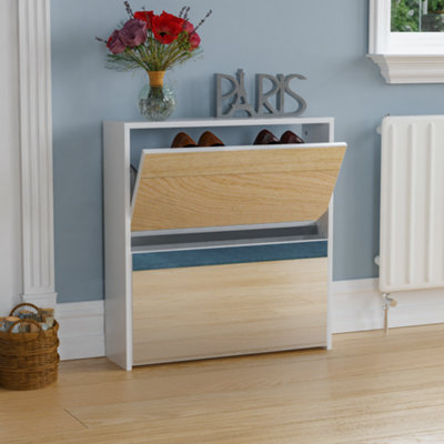 Vida designs 2 drawer shoe cabinet hotsell