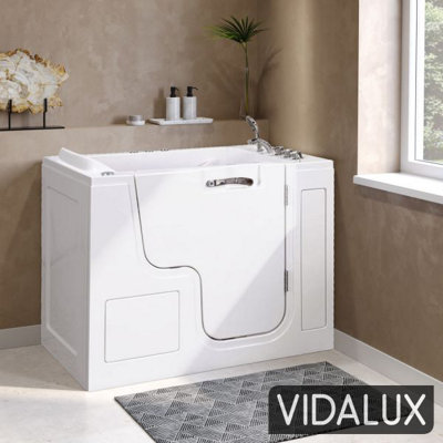 Vidalux Denton 1300 Wheelchair Accessible Walk-In Bath - Right Hand