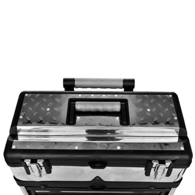 Vidaxl 3-part Rolling Tool Box Replaces 140174 Tool Boxes