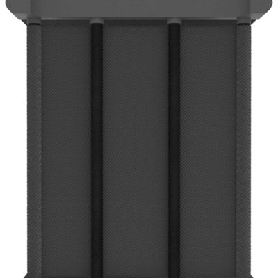 Vidaxl 4-cube Display Shelf With Boxes Grey 69x30x72.5 Cm Fabric