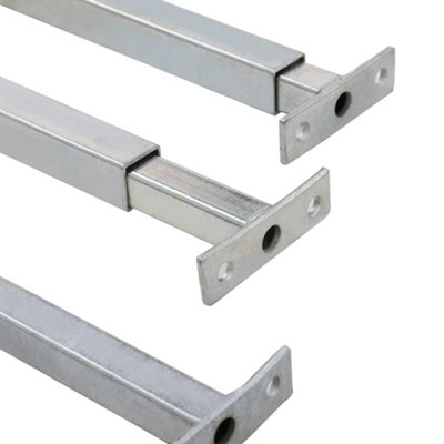 Vidaxl Adjustable Security Window Bars 3 Pcs 710-1200 Mm Window Bars