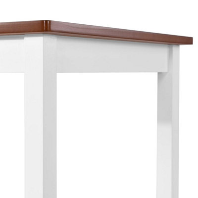 Vidaxl Bar Table Solid Wood 108x60x91 Cm