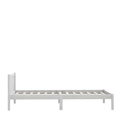 Bedframe extra lang zonder matras massief grenenhout 90x210 cm kopen