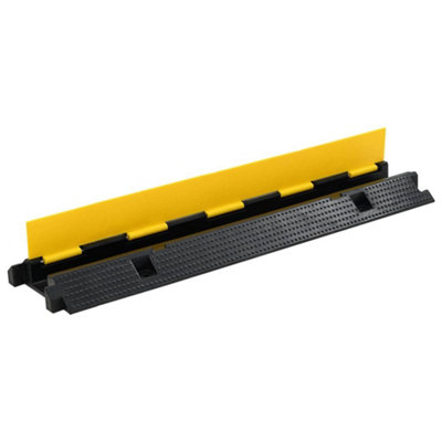 Vidaxl Cable Protector Ramp 1 Channel Rubber 100 Cm Cable Protector Ramps