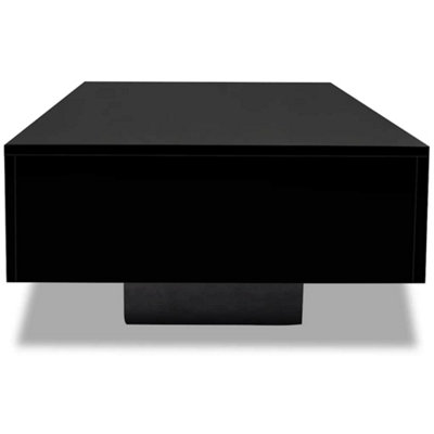 Vidaxl Coffee Table High Gloss Black Coffee Tables