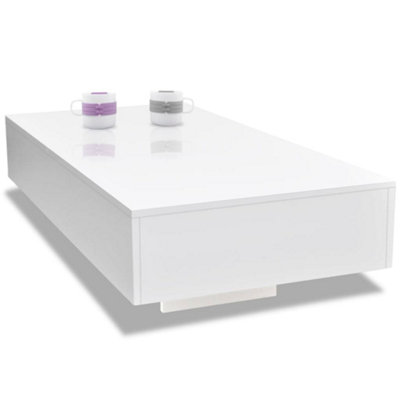 Vidaxl Coffee Table High Gloss White Coffee Tables