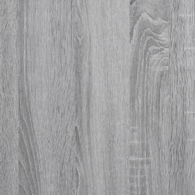 Vidaxl Corner Cabinet Grey Sonoma 33x33x132 Cm Engineered Wood