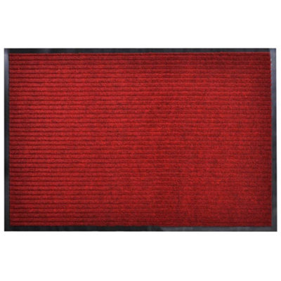 Vidaxl Door Mat Red 90 X 120 Cm Pvc