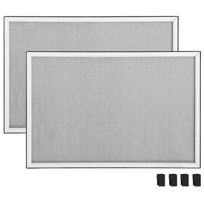 Vidaxl Extendable Insect Screen For Windows White