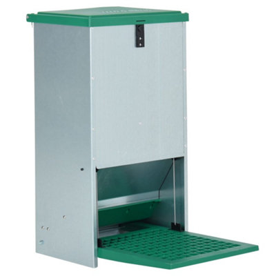 vidaXL Feedomatic Automatic Poultry Feeder with Treadle 20 kg