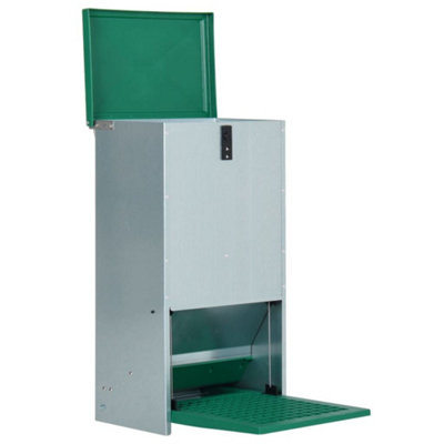 vidaXL Feedomatic Automatic Poultry Feeder with Treadle 20 kg - 6