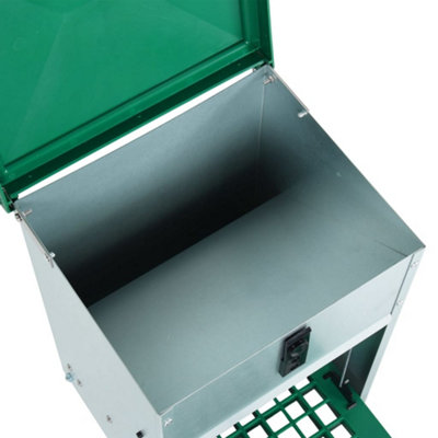 vidaXL Feedomatic Automatic Poultry Feeder with Treadle 20 kg - 7