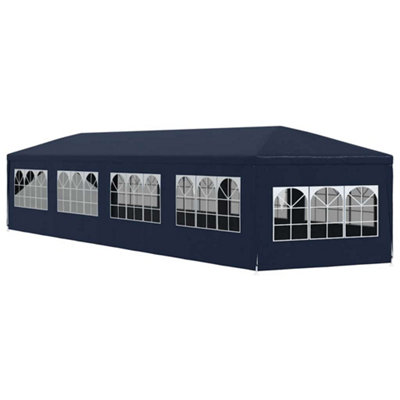 vidaXL パーティーテント 3m x 3m ネイビー VIDAXL GARDEN MARQUEE 3X12 M BLUE