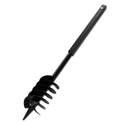 vidaXL Ground Drill with Handle 120 mm with Extension Tube 5 m Steel
