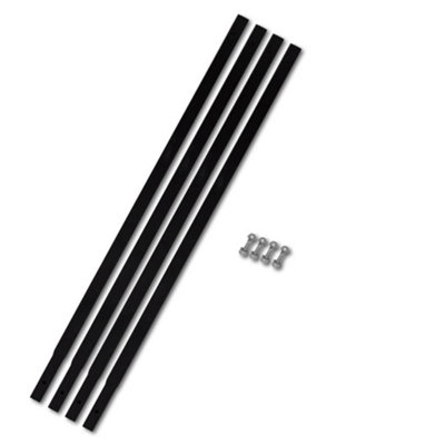 vidaXL Ground Drill with Handle 150 mm with Extension Tube 5 m Steel