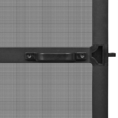 VIDAXL HINGED INSECT SCREEN FOR DOORS ANTHRACITE 120X240 CM DOOR SCREENS