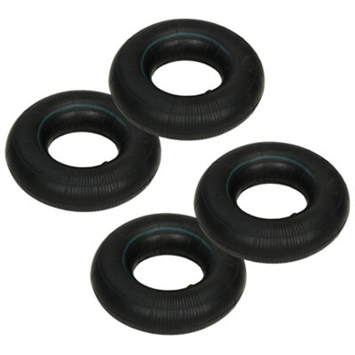 Vidaxl Inner Tubes 4 Pcs 3.00-4 260x85 For Sack Truck Wheels Rubber Inner Tubes