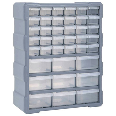 Vidaxl Multi-drawer Organiser With 39 Drawers 38x16x47 Cm Multi-drawer Organisers