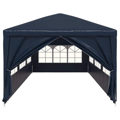 VIDAXL PARTY TENT 3X9 M BLUE PARTY TENTS