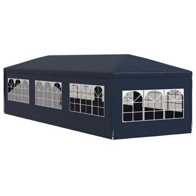 VIDAXL PARTY TENT 3X9 M BLUE PARTY TENTS