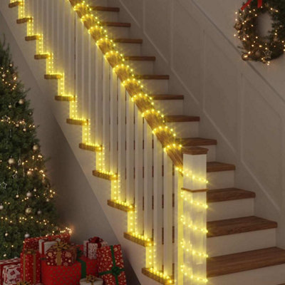 Vidaxl Rope Light With 120 Leds Warm White 5 M Pvc