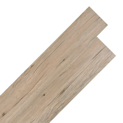 vidaXL Self-adhesive PVC Flooring Planks 5.21 m² 2 mm Oak Brown