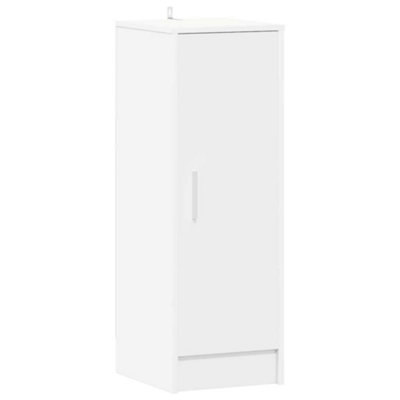 Vidaxl Shoe Cabinet White 32x35x92 Cm Engineered Wood