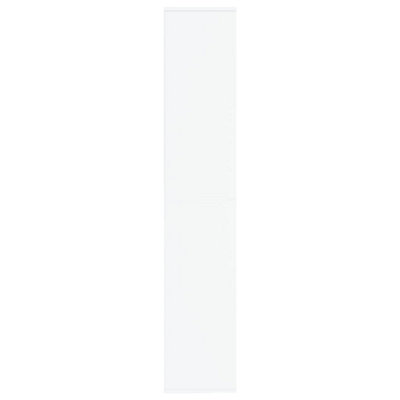 Vidaxl Shoe Cabinet White 54x34x183 Cm Engineered Wood Shoe Cabinets